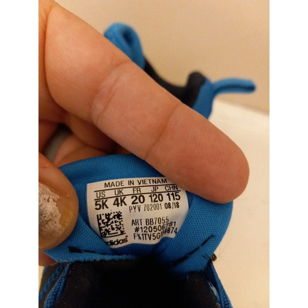 Adidas Toddler Boys Slip On  Lite Racer Sneakers Size‎ 5 Kids